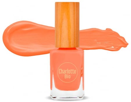 Lac unghii - Lac VEGAN unghii, acoperire perfecta si de lunga durata Peach Charlotte Bio