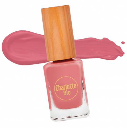 Lac unghii - Lac VEGAN unghii, acoperire perfecta si de lunga durata Rose Vintage Charlotte Bio