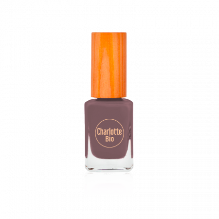 Lac VEGAN unghii, acoperire perfecta si de lunga durata Taupe  Charlotte Bio [2]