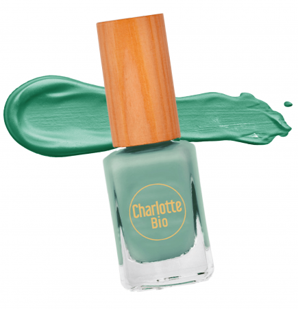 Lac unghii - Lac VEGAN unghii, acoperire perfecta si de lunga durata Vert Charlotte Bio
