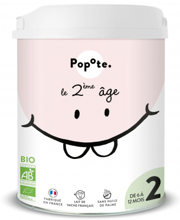 Formule de lapte - Lapte praf BIO continuare(Etapa 2), 6-12 luni(gramaj mare) Popote