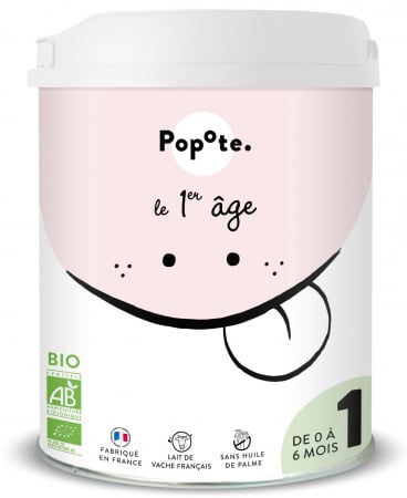 Formule de lapte - Lapte praf BIO pentru sugari(Etapa 1), 0-6 luni(gramaj mare) Popote