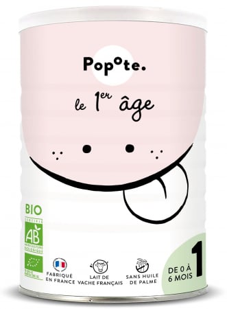 Formule de lapte - Lapte praf BIO pentru sugari(Etapa 1), 0-6 luni Popote