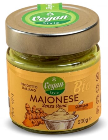 Lichidari - Maioneza BIO fara oua din lapte de soia cu turmeric Vegan Style