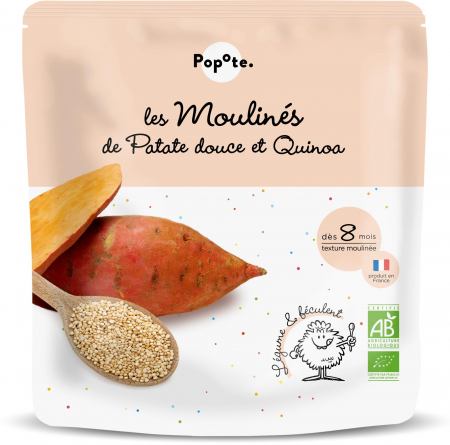 Mancaruri cu cereale si legume - Mancare BIO cu 48% cartofi dulci si quinoa, +8 luni Popote