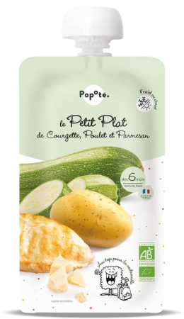 Mancaruri cu cereale si legume - Mancare BIO din dovlecel, pui si parmezan, +6 luni Popote