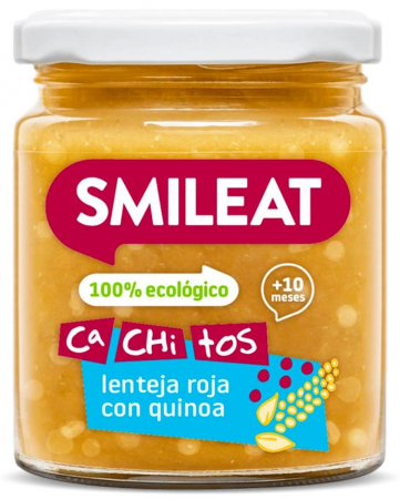 Lichidari - Mancare BIO din linte si quinoa, +10 luni Smileat