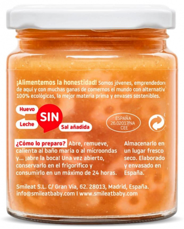 Mancare BIO din paste cu rosii, +10 luni Smileat [1]