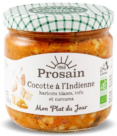 Lichidari - Mancare BIO indiana cu fasole alba, tofu si curcuma Prosain