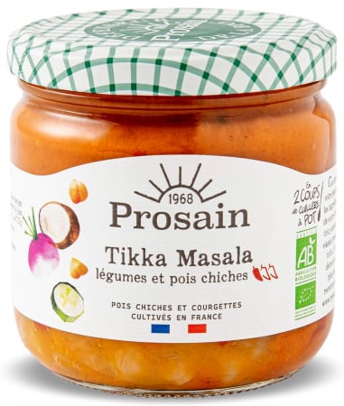 Lichidari - Mancare indiana Tikka Masala BIO cu legume si naut Prosain
