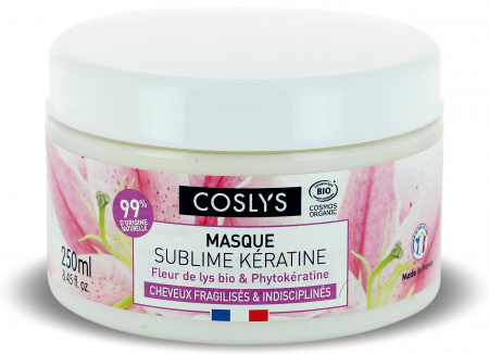 Masca par - Masca BIO reparare, intarire si netezire par slab si despicat, cu crin si fitocheratina Coslys