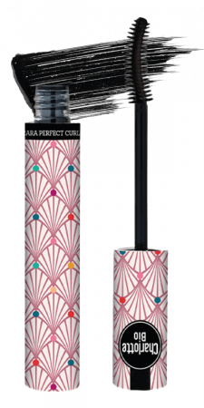 Lichidari - Mascara BIO Negru gene ondulate, cu mix uleiuri, extract orz si ceara carnauba Charlotte Bio