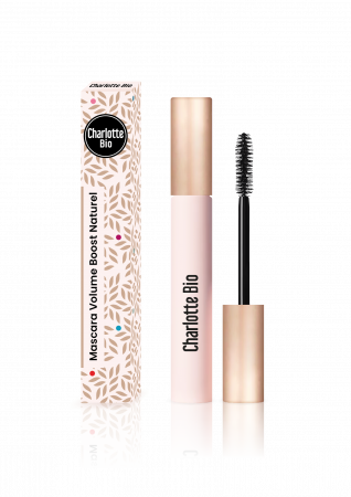 Mascara BIO Negru volum si alungire, cu apa trandafir, ulei ricin si ceara vegetala Charlotte Bio [6]