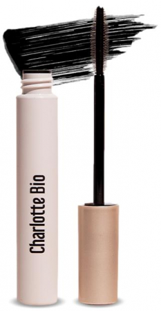 Mascara pentru gene - Mascara BIO Negru volum si alungire, cu apa trandafir, ulei ricin si ceara vegetala Charlotte Bio