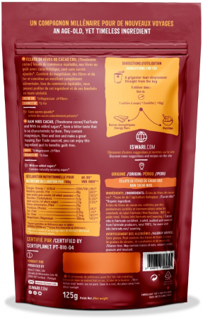 Miez de boabe de cacao(cacao nibs) BIO si fairtrade Iswari [1]