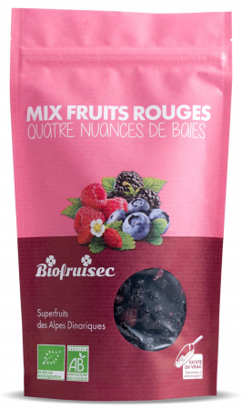 Fructe salbatice - Mix fructe de padure BIO fara zahar, din Alpii Dinarici Biofruisec