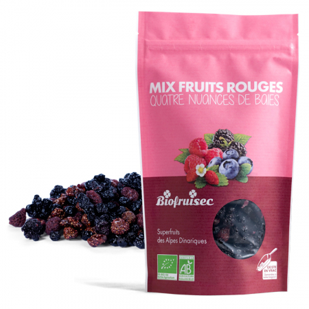Mix fructe de padure BIO fara zahar, din Alpii Dinarici Biofruisec [2]
