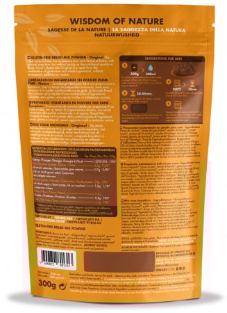 Mix instant pentru paine BIO Original (fara gluten) Iswari [1]