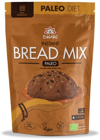 Lichidari - Mix instant pentru paine BIO Paleo Organic (fara gluten) Iswari