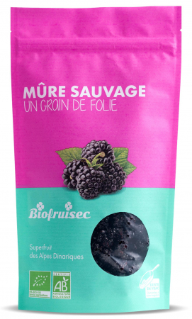 Fructe salbatice - Mure salbatice BIO fara zahar, din Alpii Dinarici Biofruisec