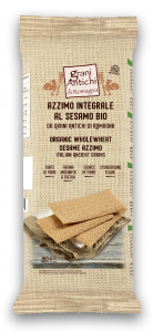 Paine azima BIO din grau antic integral, seminte susan si ulei masline Grani Antichi [1]