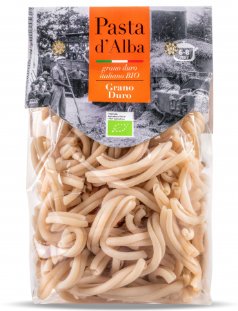 Paste din grau dur - Paste caserecce BIO din grau dur Pasta d'Alba