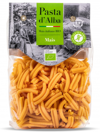 Paste fara gluten din cereale si legume - Paste caserecce BIO fara gluten, din porumb Pasta d'Alba