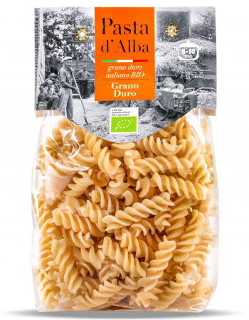 Paste din grau dur - Paste fusilli BIO din grau dur Pasta d'Alba