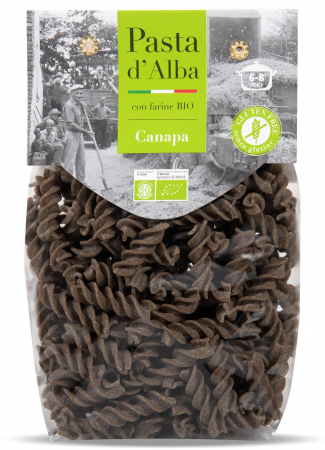 Paste fara gluten din orez - Paste fusilli BIO fara gluten, din orez si canepa Pasta d'Alba