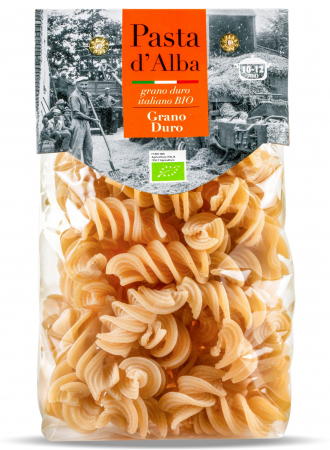 Paste din grau dur - Paste fusilloni BIO din grau dur Pasta d'Alba