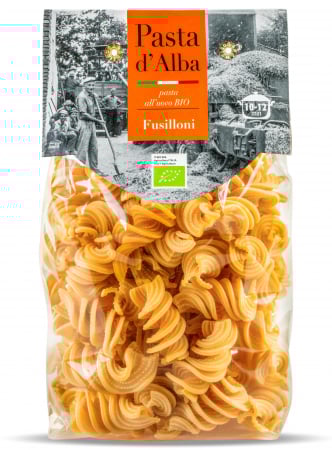 Paste cu oua - Paste fusilloni BIO din grau dur si oua Pasta d'Alba