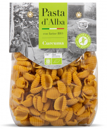 Paste fara gluten din orez - Paste gnocchetti BIO fara gluten, din orez si turmeric Pasta d'Alba