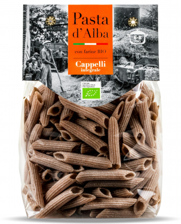 Paste din faina integrala - Paste integrale penne BIO din grau dur Pasta d'Alba