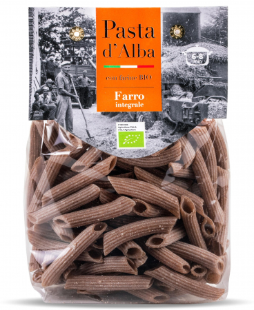 Paste din faina integrala - Paste integrale penne BIO din spelta Pasta d'Alba