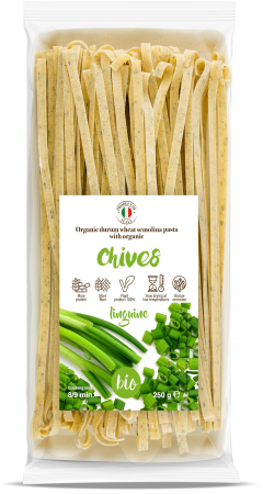 Paste speciale(SALE) - Paste linguine BIO din grau dur si arpagic Tradizioni Padane