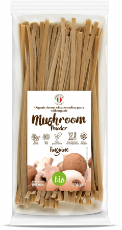 Paste speciale(SALE) - Paste linguine BIO din grau dur si ciuperci porcini Tradizioni Padane