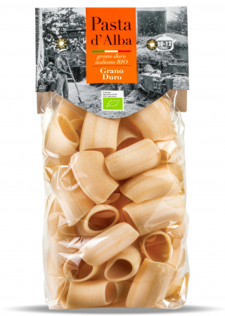 Paste din grau dur - Paste paccheri BIO din grau dur Pasta d'Alba