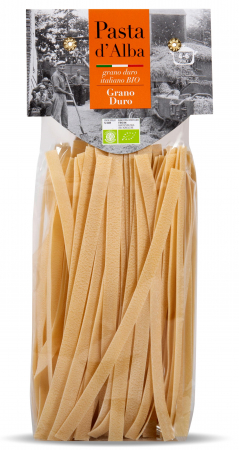 Paste din grau dur - Paste parpadelle BIO din grau dur Pasta d'Alba