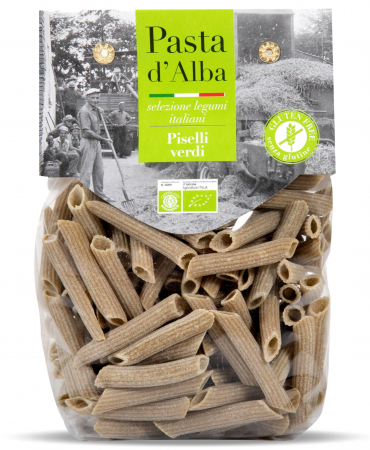 Paste fara gluten din cereale si legume - Paste penne BIO fara gluten, din mazare Pasta d'Alba
