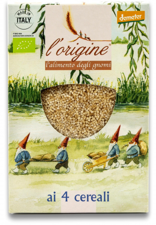 Paste pentru supa - Paste pentru supa, BIO demeter 4 Cereale  Tradizioni Padane