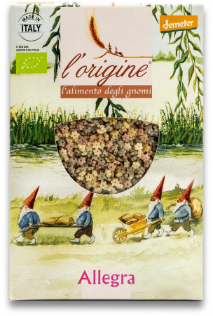 Paste pentru supa - Paste pentru supa, BIO demeter Allegra din grau dur si legume  Tradizioni Padane