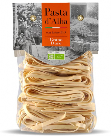 Paste din grau dur - Paste tagliatelle BIO din grau dur Pasta d'Alba