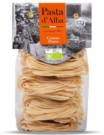 Paste din grau dur - Paste tagliolini BIO din grau dur Pasta d'Alba