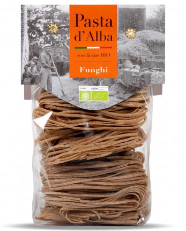 Paste gourmet - Paste tagliolini BIO din grau dur si ciuperci Pasta d'Alba