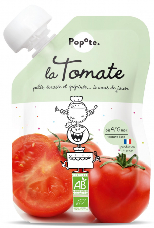 Piureuri cu legume - Piure BIO cu 65% rosii, +4/6 luni Popote