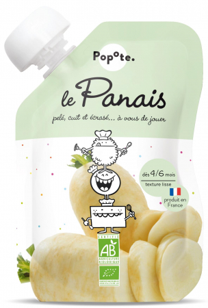Piureuri cu legume - Piure BIO cu 78% pastarnac, +4/6 luni Popote