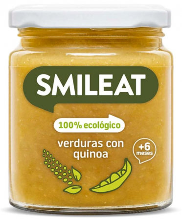 Lichidari - Piure BIO cu legume si quinoa, +6 luni Smileat