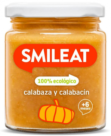 Lichidari - Piure BIO de legume cu dovleac si dovlecel, +6 luni Smileat