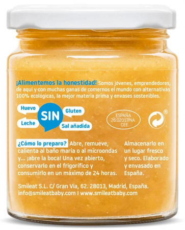 Piure de legume cu merluciu, biban si ulei masline, +6 luni Smileat [1]