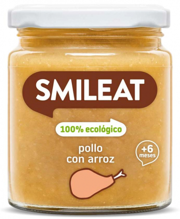 Lichidari - Piure BIO de legume cu pui si orez, +6 luni Smileat